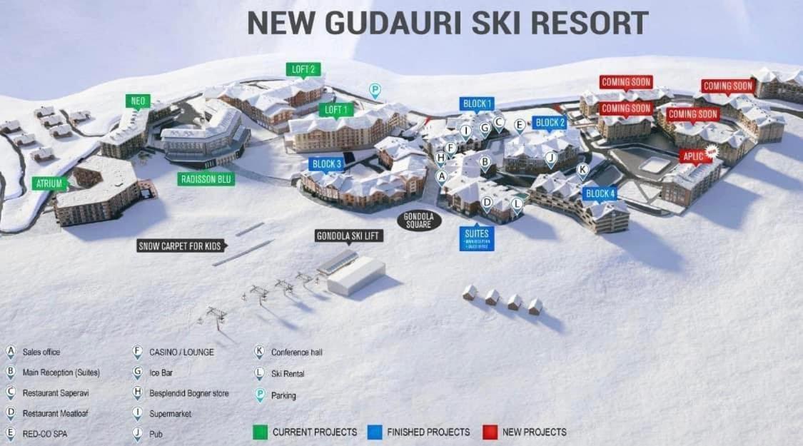 New Gudauri Neo Apartment 306 Zewnętrze zdjęcie